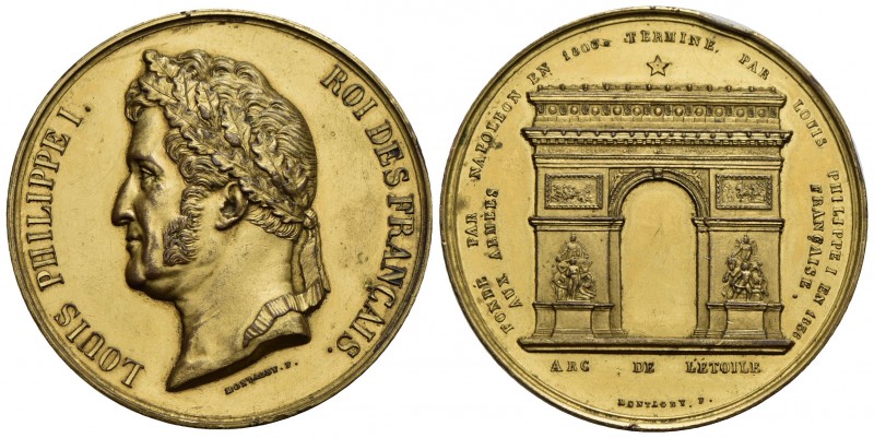 FRANCIA - Luigi Filippo I (1830-1848) - Medaglia - 1806-1836 - Arco di trionfo -...