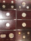 Estere - FAO - "WORLD FOOD DAY" 16/10/1981 - Set di 8 cartoncini originali, 16 monete - In custodia originale rigida Insieme molto interessante
FDC