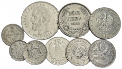 Estere - Lotto di 9 monete dell'Est Europa e URSS -
BB÷SPL