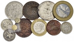 Estere - SUD AMERICA - Lotto di 12 monete di cui 5 Ag. e 1 Au 8ct. - Si nota 20 reis 1776
BB÷qFDC
