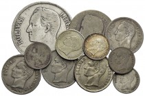Estere - VENEZUELA - Lotto di 11 monete in Ag. -
MB÷qFDC