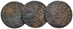 Zecche Italiane - PALERMO - grano 1699-1700-1701 - Lotto di tre monete
Varie