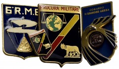 Medaglie - Distintivi militari smaltati con spilla - Lotto di 4 distintivi
FDC