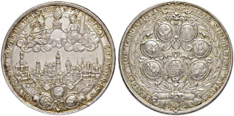 DEUTSCHLAND
Augsburg, Stadt
Silbermedaille 1626. Ratsmedaille. Stempel von D. ...