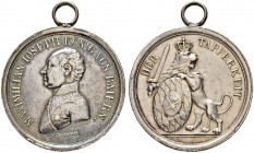 DEUTSCHLAND
Bayern, Herzogtum, seit 1623 Kurfürstentum, seit 1806 Königreich
Ludwig I. 1825-1848. Silbermedaille o. J. (1806-1848). Militär-Verdiens...
