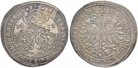 DEUTSCHLAND
Sammlung von Münzen und Medaillen der Stadt Nürnberg aus altem Privatbeitz
Taler 1623. 29.04 g. Kellner 230a. Dav. 5636. Sehr schön / Ve...