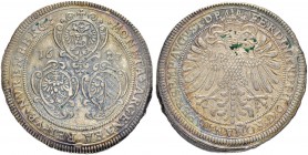 DEUTSCHLAND
Sammlung von Münzen und Medaillen der Stadt Nürnberg aus altem Privatbeitz
Taler 1627. 28.97 g. Kellner 230b. Dav. 5636. Etwas Grünspan ...