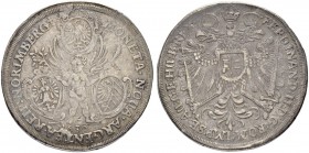DEUTSCHLAND
Sammlung von Münzen und Medaillen der Stadt Nürnberg aus altem Privatbeitz
Taler 1630. 28.83 g. Kellner 242. Dav. 5648. Sehr schön / Ver...