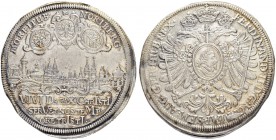 DEUTSCHLAND
Sammlung von Münzen und Medaillen der Stadt Nürnberg aus altem Privatbeitz
Taler 1631, Nürnberg. 28.79 g. Kellner 244. Dav. 5650. Am Ran...