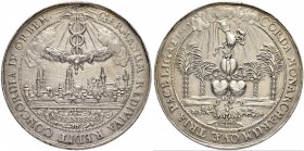 DEUTSCHLAND
Sammlung von Münzen und Medaillen der Stadt Nürnberg aus altem Privatbeitz
Silbermedaille 1650. Auf den Vollzug des Westfälischen Friede...