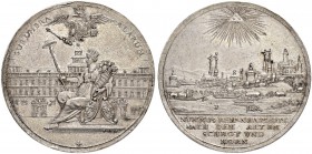 DEUTSCHLAND
Sammlung von Münzen und Medaillen der Stadt Nürnberg aus altem Privatbeitz
Taler o. J. (1688). Sogenannter Rathaustaler (von P. H. Mülle...