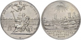 DEUTSCHLAND
Sammlung von Münzen und Medaillen der Stadt Nürnberg aus altem Privatbeitz
Taler o. J. (1688). Sogenannter Rathaustaler (von P. H. Mülle...