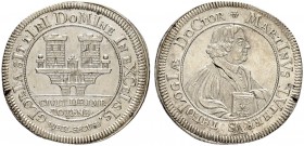 DEUTSCHLAND
Sammlung von Münzen und Medaillen der Stadt Nürnberg aus altem Privatbeitz
Silbermedaille 1717. Prägung für Rothenburg ob der Tauber zur...