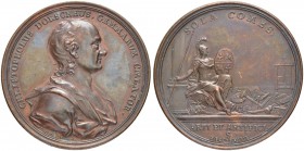 DEUTSCHLAND
Sammlung von Münzen und Medaillen der Stadt Nürnberg aus altem Privatbeitz
Bronzemedaille 1729. Auf Christoph Dorsch, Gemmenschneider. S...