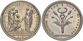 DEUTSCHLAND
Sammlung von Münzen und Medaillen der Stadt Nürnberg aus altem Privatbeitz
Silbermedaille 1748. Auf die 100-Jahrfeier des Westfälischen ...