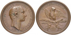 DEUTSCHLAND
Sammlung von Münzen und Medaillen der Stadt Nürnberg aus altem Privatbeitz
Bronzemedaille 1751. Auf den Tod des Malers und Architekten M...