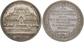 DEUTSCHLAND
Sammlung von Münzen und Medaillen der Stadt Nürnberg aus altem Privatbeitz
Silbermedaille 1754. Auf die Geburtstagsfeier für Karl Wilhel...