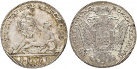 DEUTSCHLAND
Sammlung von Münzen und Medaillen der Stadt Nürnberg aus altem Privatbeitz
1/2 Konventionstaler 1760. 14.02 g. Kellner 353. Slg. Erlange...