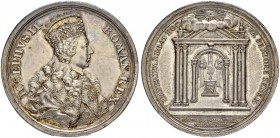 DEUTSCHLAND
Sammlung von Münzen und Medaillen der Stadt Nürnberg aus altem Privatbeitz
Silbermedaille 1764. Auf die Krönung Josephs II. zum Römisch-...