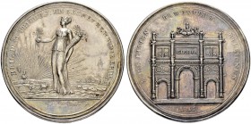 DEUTSCHLAND
Sammlung von Münzen und Medaillen der Stadt Nürnberg aus altem Privatbeitz
Silbermedaille 1815. Auf den Sieg über Frankreich. Stempel vo...