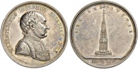 DEUTSCHLAND
Sammlung von Münzen und Medaillen der Stadt Nürnberg aus altem Privatbeitz
Silbermedaille 1824. Auf die Wiederherstellung des Schönen Br...