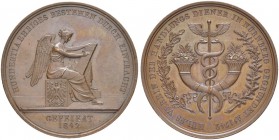 DEUTSCHLAND
Sammlung von Münzen und Medaillen der Stadt Nürnberg aus altem Privatbeitz
Bronzemedaille 1824. Auf die 100-Jahrfeier der Hilfskasse der...