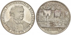 DEUTSCHLAND
Sammlung von Münzen und Medaillen der Stadt Nürnberg aus altem Privatbeitz
Silbermedaille 1900. Auf das 25jährige Bestehen der Frauen-Ar...