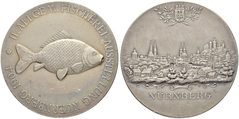 DEUTSCHLAND
Sammlung von Münzen und Medaillen der Stadt Nürnberg aus altem Priv...