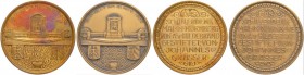 DEUTSCHLAND
Sammlung von Münzen und Medaillen der Stadt Nürnberg aus altem Privatbeitz
Bronzemedaille 1909. Auf die Enthüllung des Denkmals für den ...