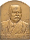 DEUTSCHLAND
Sammlung von Münzen und Medaillen der Stadt Nürnberg aus altem Privatbeitz
Bronzeplakette 1911. Auf den 80. Geburtstag von Gustav Joseph...