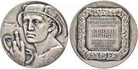 DEUTSCHLAND
Sammlung von Münzen und Medaillen der Stadt Nürnberg aus altem Privatbeitz
Silbermedaille o. J. (nach 1911). Für 50jährige Mitgliedschaf...