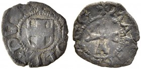 ITALIEN
Savoyen / Sardinien
Carlo II, 1504-1553. Maglia di Bianchetto o. J. 0.58 g. HMZ 1-394b. MIR 457. Selten / Rare. Sehr schön / Very fine.