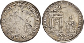 ITALIEN
Venedig
Nicolo Contarini, 1630-1631. Osella AN I (1630). 9.42 g. Montenegro 1499. Paolucci 113. Molto rara. Sehr schön / Very fine.