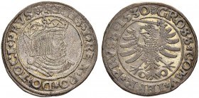 POLEN
Sigismund I., der Alte, 1506-1548. Groschen 1530, Thorn (?). Prägung für Westpreussen. 1.98 g. Gumowski 526. Fast vorzüglich / About extremely ...