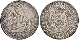 POLEN
Sigismund III. 1587-1632. Taler 1630 I-I, Bromberg. 28.27 g. Kopicki 1030. Dav. 4316. Henkelspur / Trace of mounting. Sehr schön / Very fine.