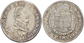 SAMMLUNG VON MÜNZEN UND MEDAILLEN DES RÖMISCH-DEUTSCHEN REICHES UND ÖSTERREICHS
Ferdinand II. 1618-1637. Taler 1624, Graz. 27.88 g. Herinek 418. Dav....