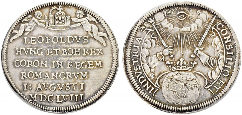 SAMMLUNG VON MÜNZEN UND MEDAILLEN DES RÖMISCH-DEUTSCHEN REICHES UND ÖSTERREICHS...