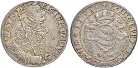 UNGARN
Siebenbürgen
Sigismund Bathori, 1581-1602. Taler 1595. 28.25 g. Huszar 137/138. Resch 199. Dav. 8804 var. Vorzüglich / Extremely fine.