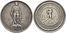 SCHWEIZER MÜNZEN UND MEDAILLEN
Appenzell Ausserrhoden
Silbermedaille 1903. Auf den 500. Jahrestag der Schlacht bei Vögelinsegg. 32.52 g. Selten / Ra...