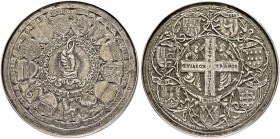 SCHWEIZER MÜNZEN UND MEDAILLEN
Medaillen und Diverses
Patenpfennig o. J. (1547/1548). Von den Eidgenössischen Ständen an die Prinzessin Claudia von ...