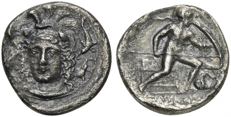 Sicily, Syracuse, Dionysios I (405-367 BC); Unsigned dies in the style of Euklei...