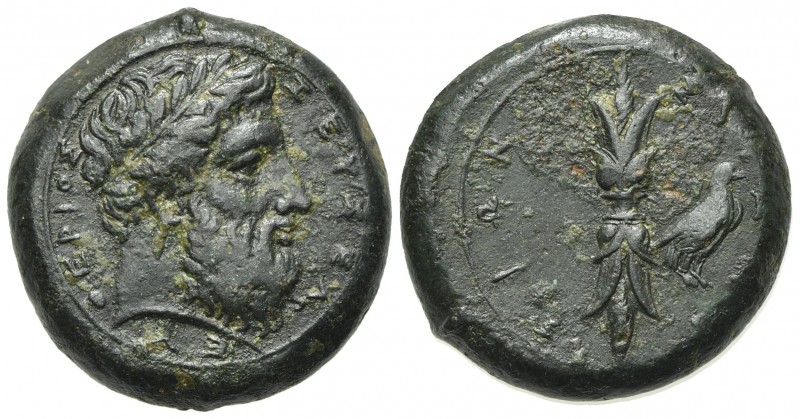 Sicily, Syracuse, Hemidrachm struck under Timoleon and the Third Democracy, ca. ...