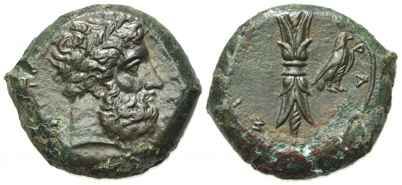 Sicily, Syracuse, Hemidrachm struck under Timoleon and the Third Democracy, ca. ...