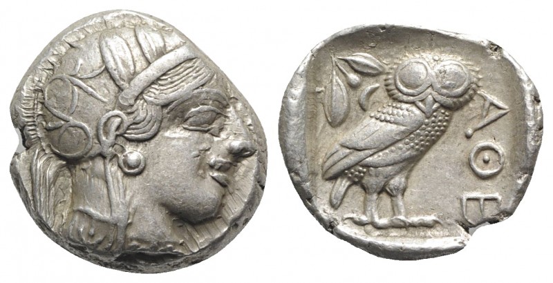 Attica, Athens, Tetradrachm, after 449 BC. AR (g 17,23; 24 mm; h 11). Attica, At...