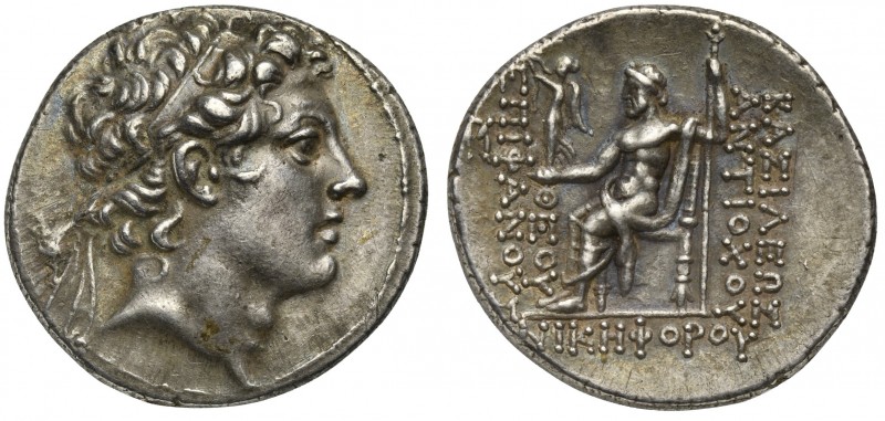 Seleukid Kings, Antiochos IV (175-164 BC); AR Tetradrachm (g 16,91; mm 31; h 12)...