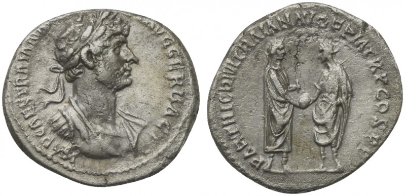 Hadrian (117-138), Denarius, Rome, AD 117. AR (g 3,36; mm 19; h 7). IMP CAES TRA...