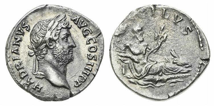 Hadrian (117-138), Denarius, Rome, ca. 134-8. AR (g 3,19; mm 18,5; h 6). HADRIAN...