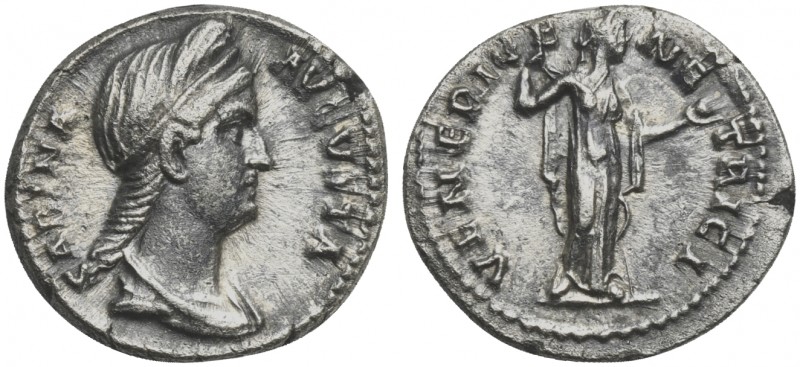 Sabina (Augusta, 128-136/7), Denarius, Rome, ca. 134-6. AR (g 3,42; mm 18; h 6)....