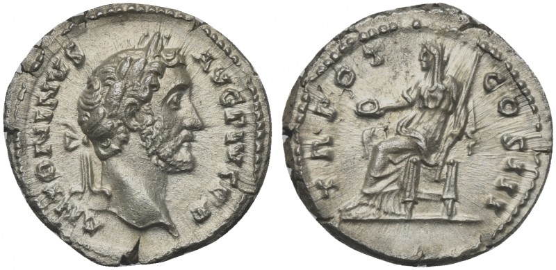 Antoninus Pius (138-161), Denarius, Rome, 140-3. AR (g 3,23; mm 18; h 6). ANTONI...