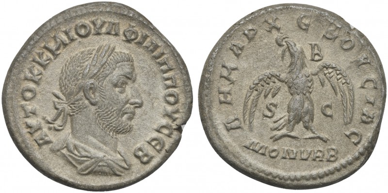 Philip I (244-249). Seleucis and Pieria, Antioch, Tetradrachm, AD 246. BI (g 10,...